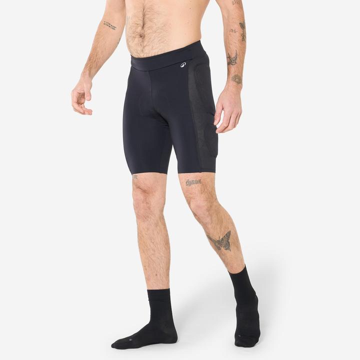 Image du produit Rockrider Sous-short de VTT All-mountain et Enduro FEEL protection D3O® (M, Short de protection, Modèle unique)