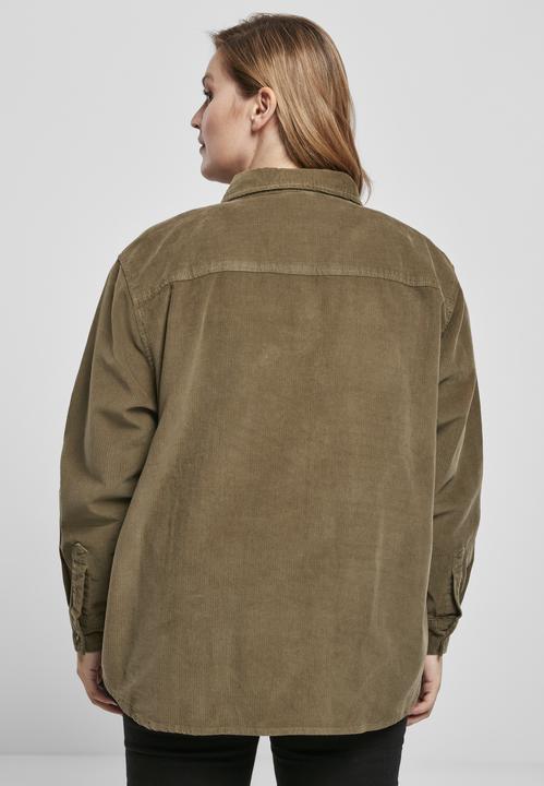 Immagine prodotto Urban Classics Camicia oversize in velluto a coste da donna (5XL)
