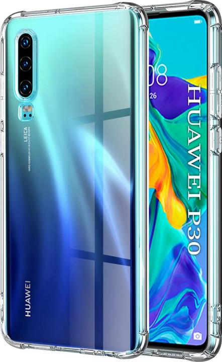Image du produit Techsuit - Shockproof Clear Silicone - Huawei P30 - Clear (Huawei P30)