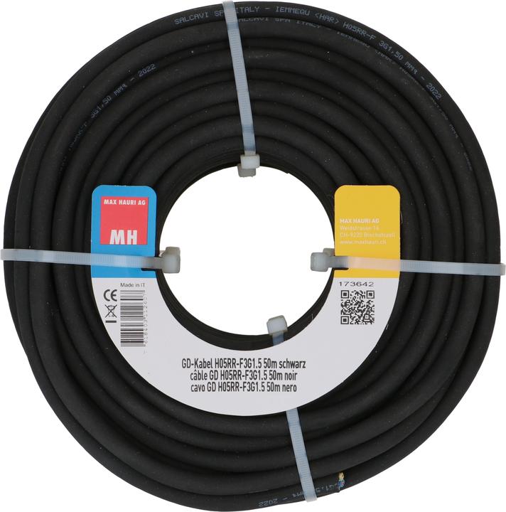 Produktbild Max Hauri GD-Kabel H05RR-F (50 m)