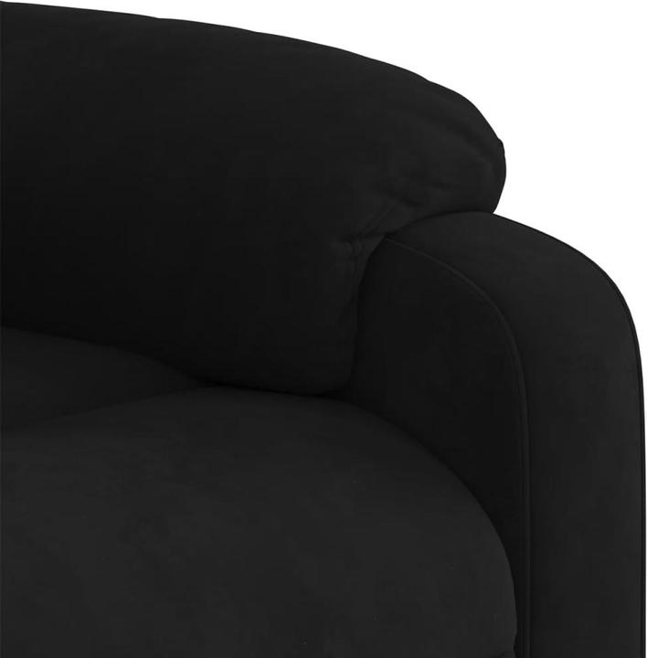 Produktbild VidaXL Relaxsessel Aufstehhilfe Sessel Fernsehsessel Liegesessel Schwarz Samt