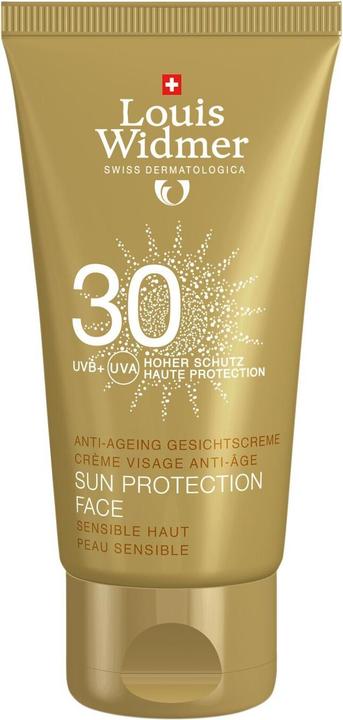 Louis Widmer Sun Protection (Sonnencreme Gesicht, SPF 30, 50 ml, 80 g)