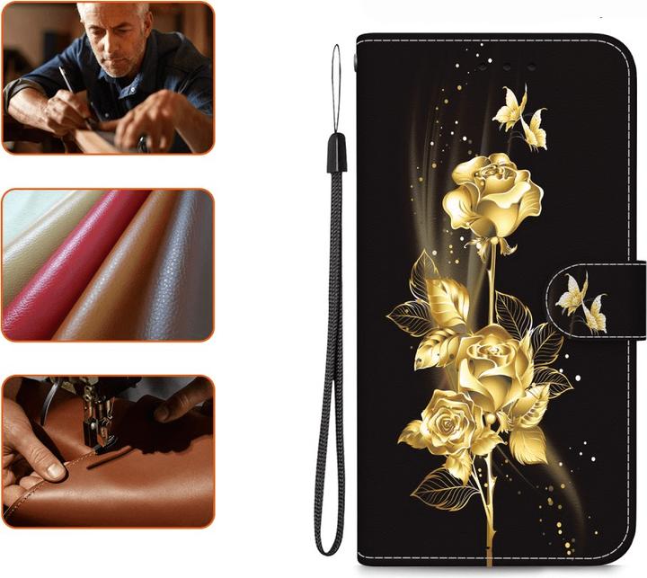 Image du produit Cover-Discount Xiaomi 14T Pro - Housse de transport avec motif de fleurs (Xiaomi 14T Pro)