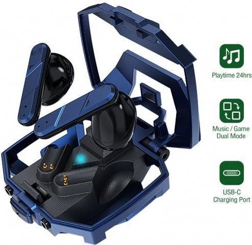 Productafbeelding 4smarts TWS Bluetooth koptelefoon GameBuds (Geen ruisonderdrukking, 24 h, Bedraad)