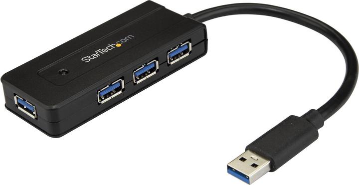 Produktbild StarTech Mini Hub mit Ladeanschluss (USB-A, 4 Ports)