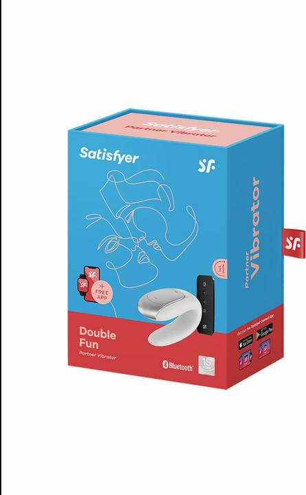 Actual product image Satisfyer Double Fun Partner Vibrator