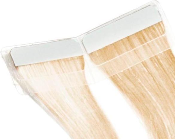 Produktbild Balmain Easy Volume Tape Extensions 40 cm (10A Extra Super Light Ash Blonde)