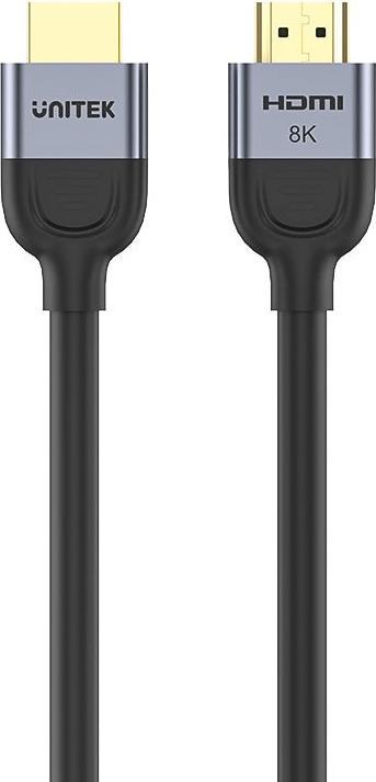 Produktbild Unitek HDMI 21 8K 60Hz cable, black, 5m (5 m, HDMI)