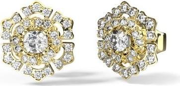 Image du produit Guess La Fleur Sparkling Gold Plated Cubic Zirconia Earrings