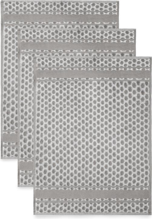 Actual product image Aspero 3 Terry cotton tea towels - 3900 (50 x 70 cm)