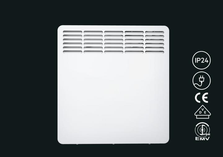 Actual product image AEG Haustechnik WKL 755, 750 W wall convector for approx. 9 m², with plug (750 W)