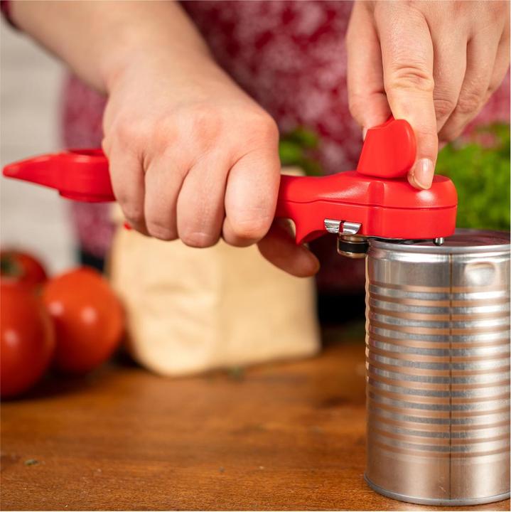 Actual product image Kuhn Rikon Auto Safety Master opener red