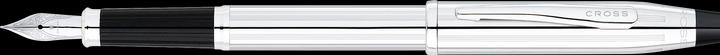 Actual product image Cross Century II Plume Chrome bec F acier (Chromed, 1 x)