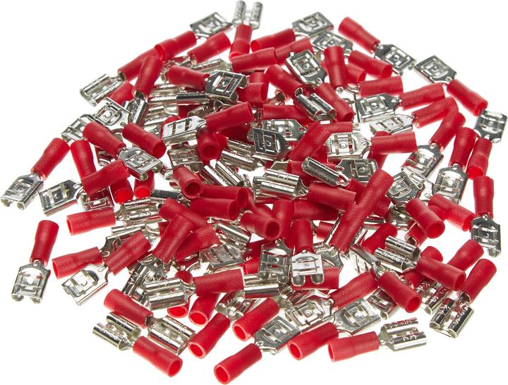 Actual product image Goobay Flat plug sleeve, red