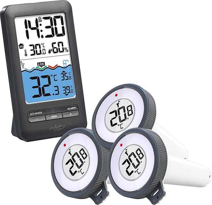 Produktbild Infactory Smartes WLAN-Teich- & Poolthermometer