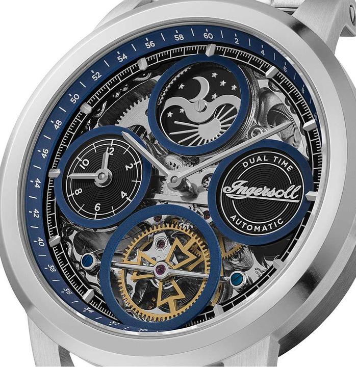 Produktbild Ingersoll 1892 Ingersoll I16003 Herrenuhr The Arc Automatik 44mm 5ATM (Analoguhr, 44 mm)