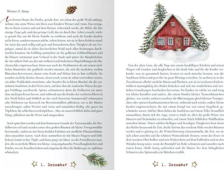 Nährwerte und Zutaten Kamingeschichten. 24 gemütliche Adventsgeschichten zum Aufschneiden