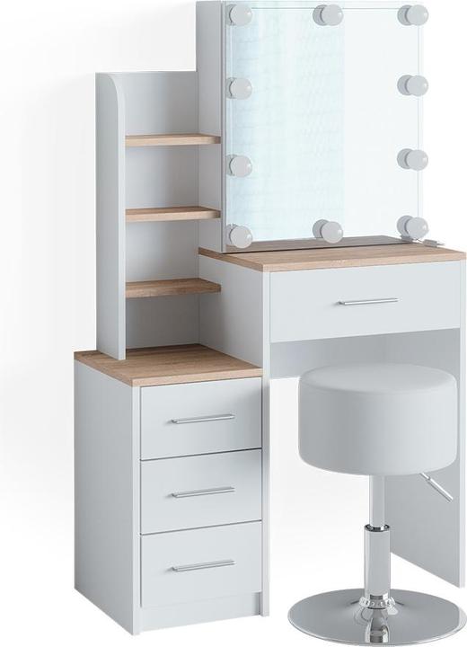 Vicco Conrada mit Hocker und Beleuchtung (80 x 36 x 131.5 cm)