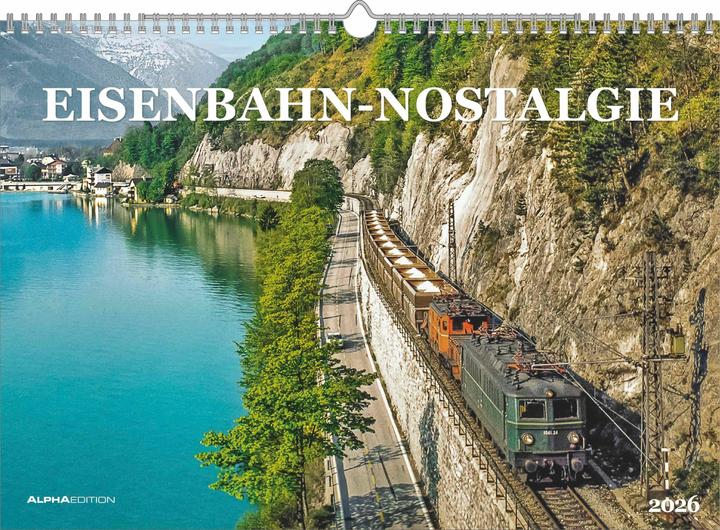 Produktbild Eisenbahn-Nostalgie - Wandkalender im Format 42 x 29,7 (Deutsch)