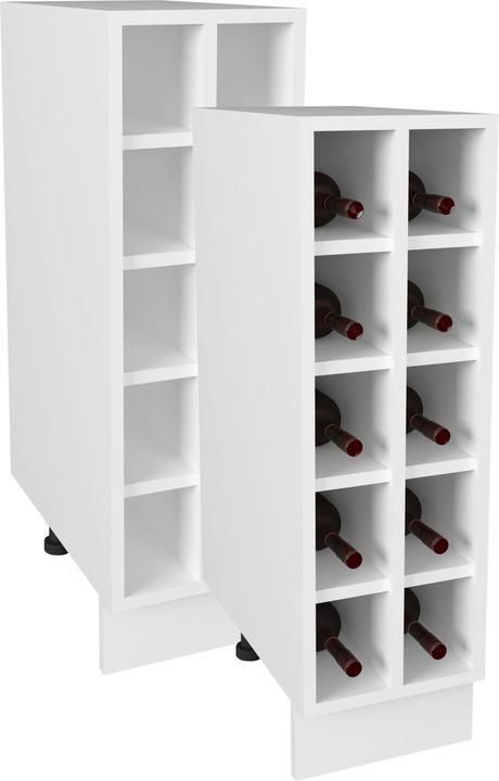 Produktbild VCM Küchenschrank Weinregal Esilo 25cm (25 x 44 x 82 cm, 10 Fl.)