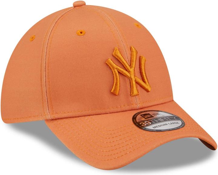 Actual product image New Era 39Thirty Stretch Cap - New York Yankees orange - M/L (M/L)