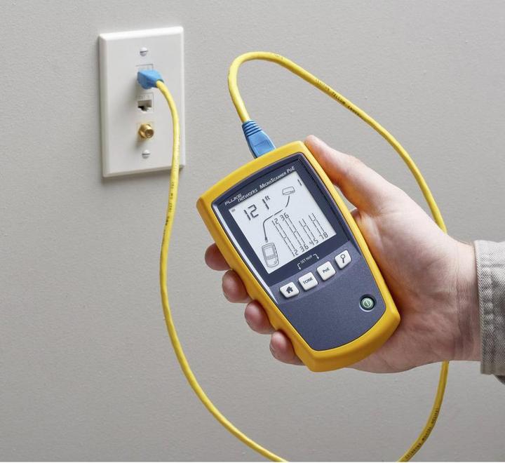 Produktbild Fluke Der PoETester MicroScanner der für den Verkabelungstechniker entwickelt wurde