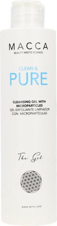 Image du produit Macca Cosmetics CLEAN & PURE gel nettoyant aux microparticules 200 ml (Mousse, 200 ml)