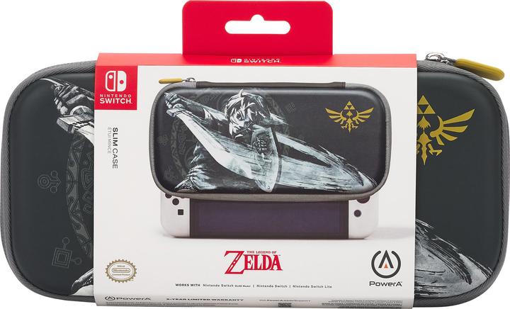 Produktbild PowerA Schmales PowerA-Etui für Nintendo Switch - Battle-Ready Link (Switch Lite, Switch)
