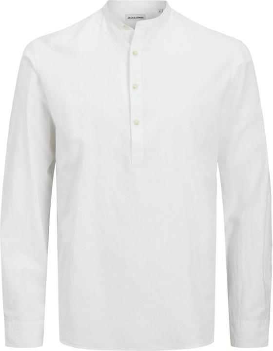 Jack & Jones Jjesummer Half Placket Shirt Ls Sn (L)