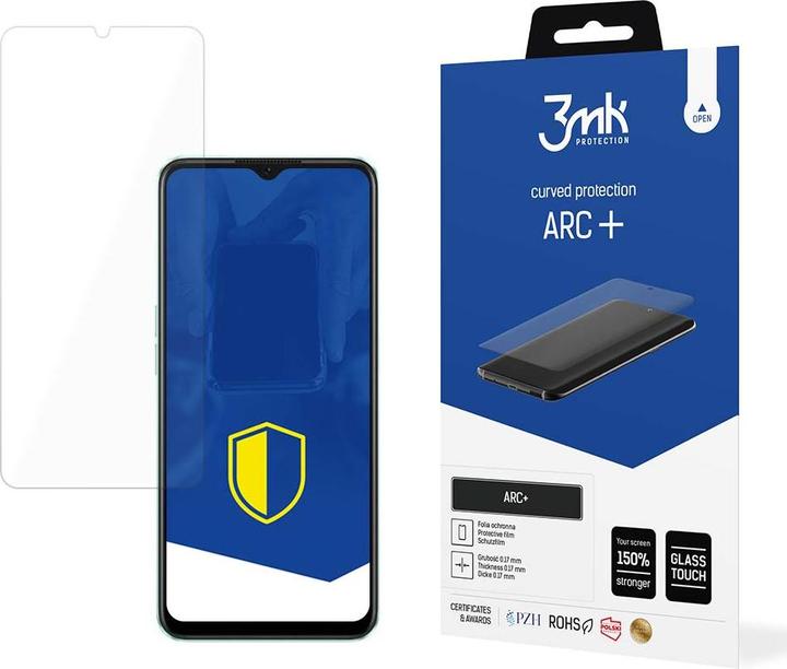 Actual product image 3MK Arc+ self-regenerating screen protector (1 Piece, Oppo A57 5G, Oppo A57, Oppo A57e, Oppo A57s)