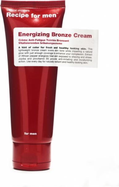 Actual product image Recipe for men Vitalizing tanning cream (Self tanning cream, 75 ml)