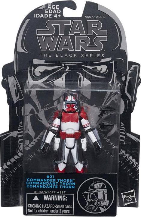 Produktbild Hasbro Star Wars Commander Thorn #15 Black Series Actionfigur 2014
