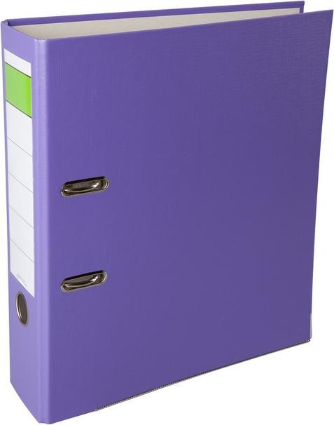 Falken Ordner DIN A4 verschiedene Farben und Modelle - Farbe violett breit (A4, 80 mm, 14 Stück)