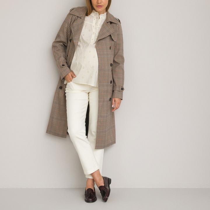 Image du produit La Redoute Collections Jeans de grossesse droit avec un empiècement extensible à la taille (26)