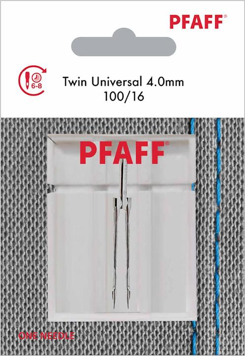 Produktbild Pfaff PF Zwillingsnadel 4.0MM 100/16 1PK