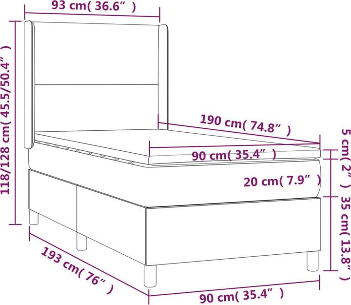Produktbild VidaXL Zenobio (140 x 200 cm, 140 x 200 cm)
