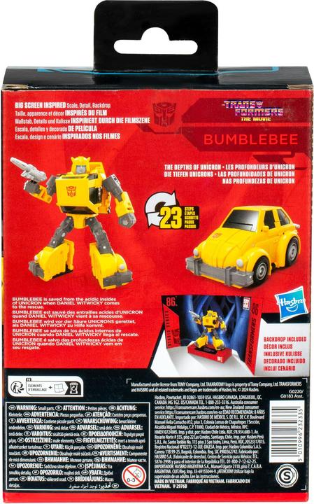 Image du produit Hasbro The Transformers: The Movie Studio Series Deluxe Class Actionfigur Bumblebee