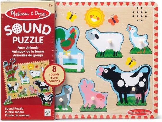 Produktbild Melissa & Doug Farm Animals (8 Teile)