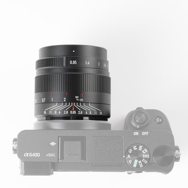 Actual product image 7artisans 35mm f/16 - 0,95, Sony E (Sony E, APS-C / DX)