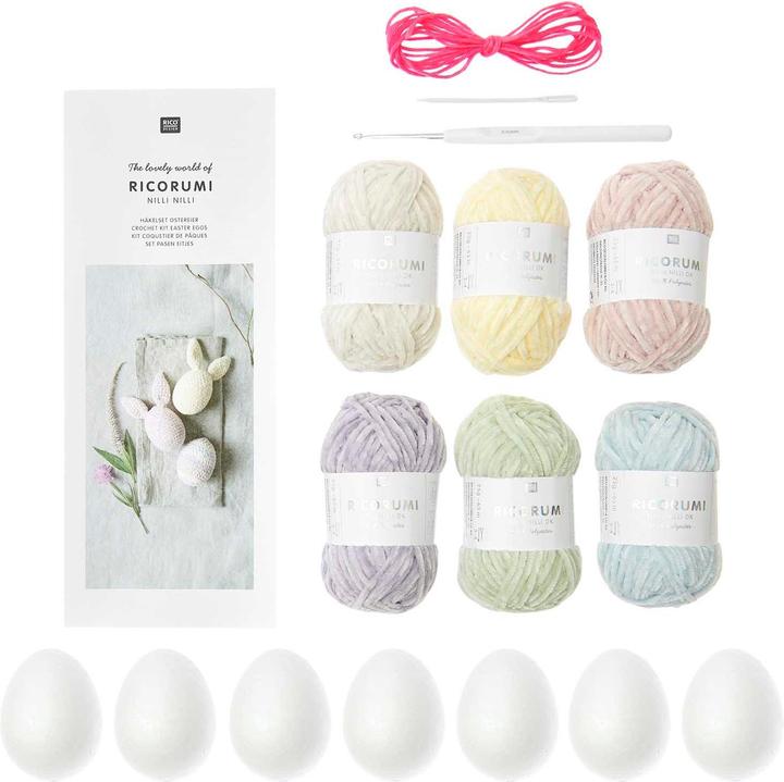 Actual product image Rico Design Ricorumi Häkelset "Ostereier Nilli Nilli"
