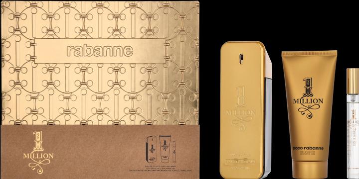 Immagine prodotto Paco Rabanne SET 1 Million Men EDT spray 100ml + SHOWER GEL 100ml + EDT 10ml (Set profumo)