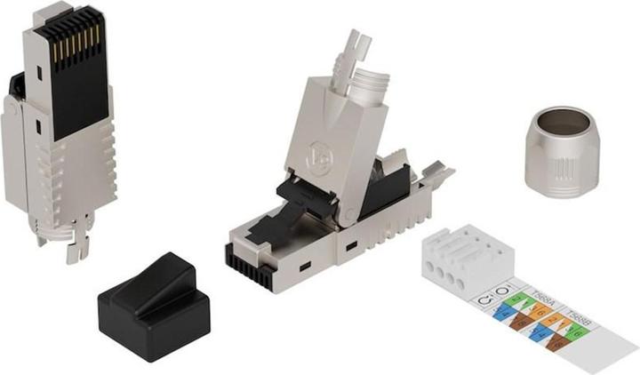 Actual product image Lanview LVN125417 (F/UTP, CAT6a, 0.05 m)