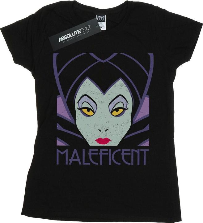 Disney Maleficent Cropped Head TShirt (XXL)