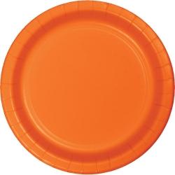 Haza Pappteller Orange Ø 22 cm, 8 Stück (8 x)