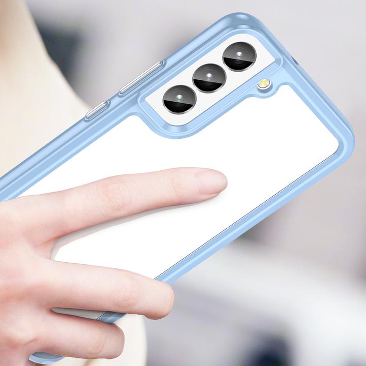 Immagine prodotto Hurtel Custodia Outer Space per Samsung Galaxy S23 cover con cornice flessibile blu (Samsung Galaxy S23+)