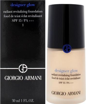 Giorgio Armani Designer Glow Radiant Revitalizing Foundation SPF 15 von für Frauen 1 oz
