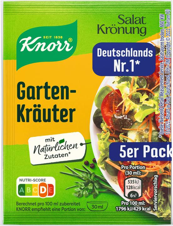 Image du produit Knorr Vinaigrette aux herbes du jardin (57 g)