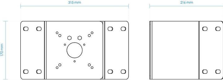 Image du produit Vivotek Adaptateur d'angle AM-412 (Kit de montage)