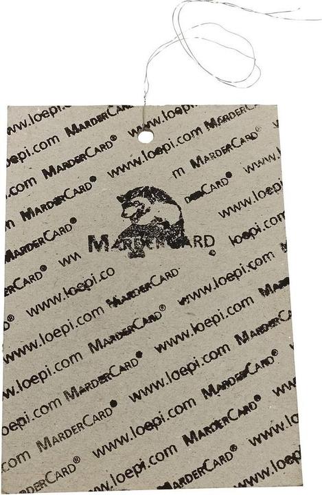 Valori nutrizionali e ingredienti MarderCard Scheda Löpi Marder