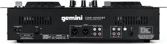 Actual product image Gemini CDM-4000 BT